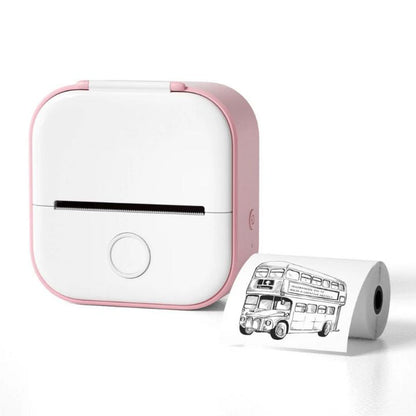 Draagbare mini-printer – Gratis rol inbegrepen