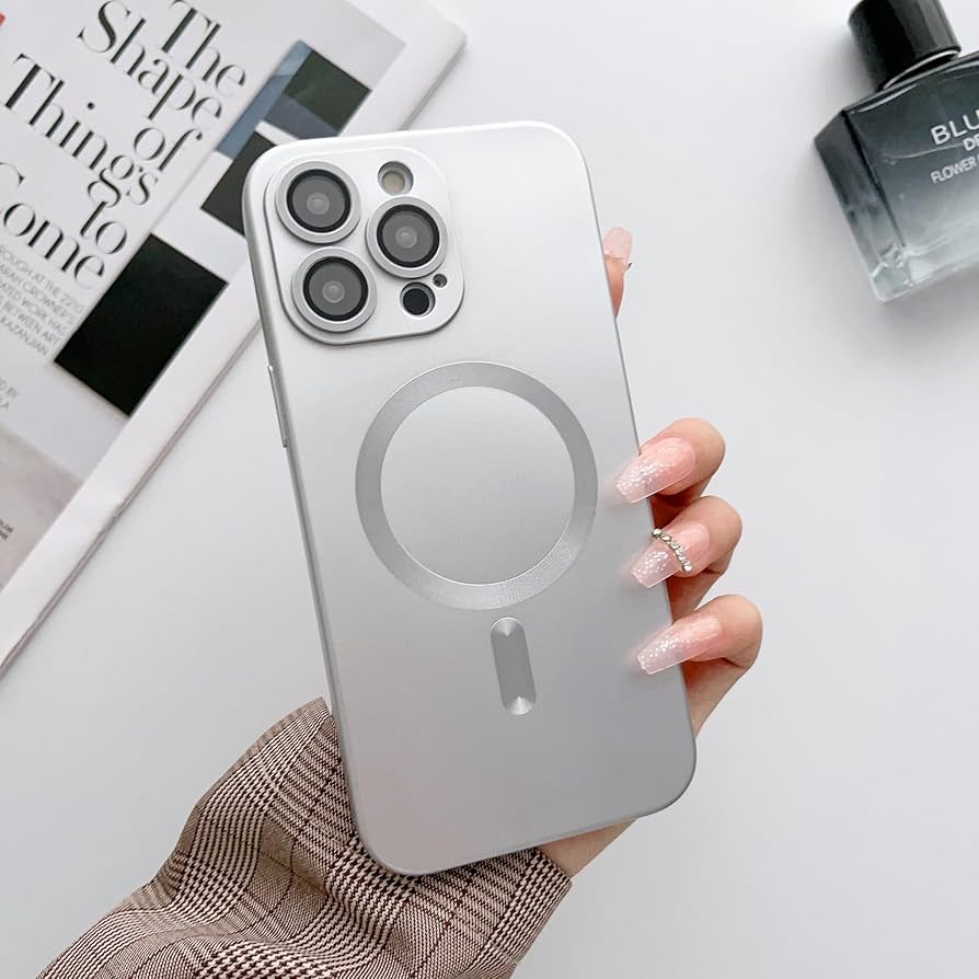 Randloos iPhone-hoesje met magnetische grip