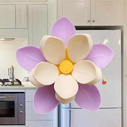 Magnetische bloemclip — stijlvolle organisatie en verse snacks