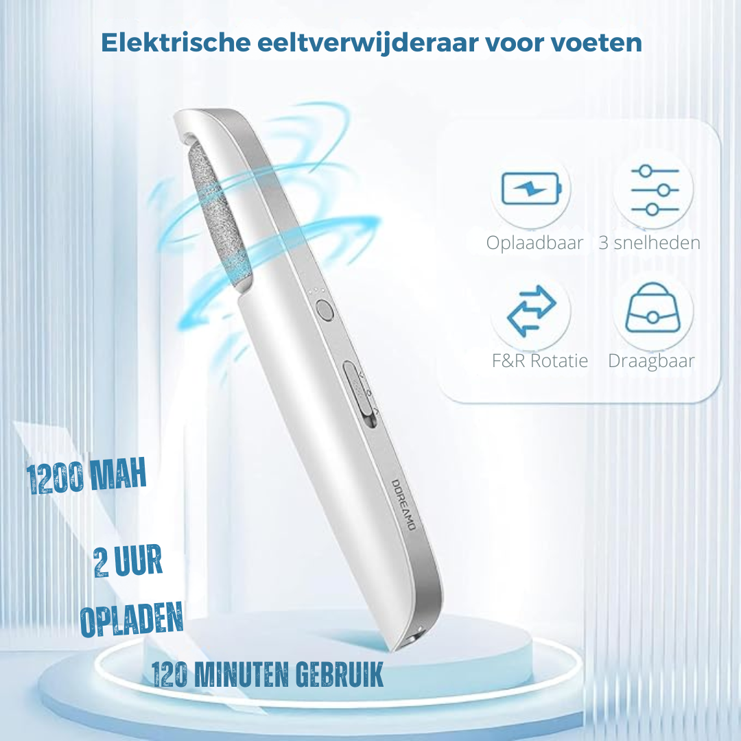 Elektrische Eeltverwijderaar – Voor Zachte Voeten Zonder Gedoe