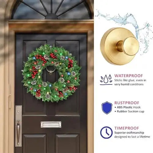 Bespaar 20% | Supersterke zuignap – Houd je kerstdecoraties stevig vast
