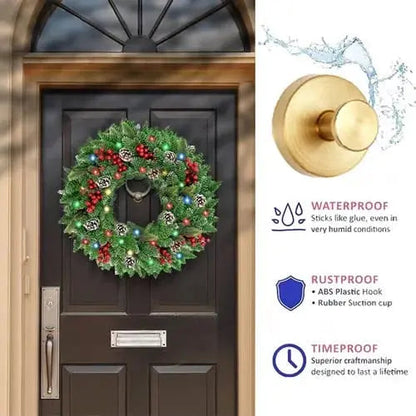 Bespaar 20% | Supersterke zuignap – Houd je kerstdecoraties stevig vast