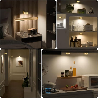 1+1 Gratis | Magnetische LED-Bilderleuchte – Dimmbar & wiederaufladbar Mivoza Deutschland