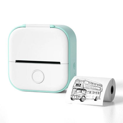 Draagbare mini-printer – Gratis rol inbegrepen