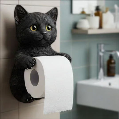 Schattige katten toiletrolhouder – Praktisch én decoratief voor uw badkamer