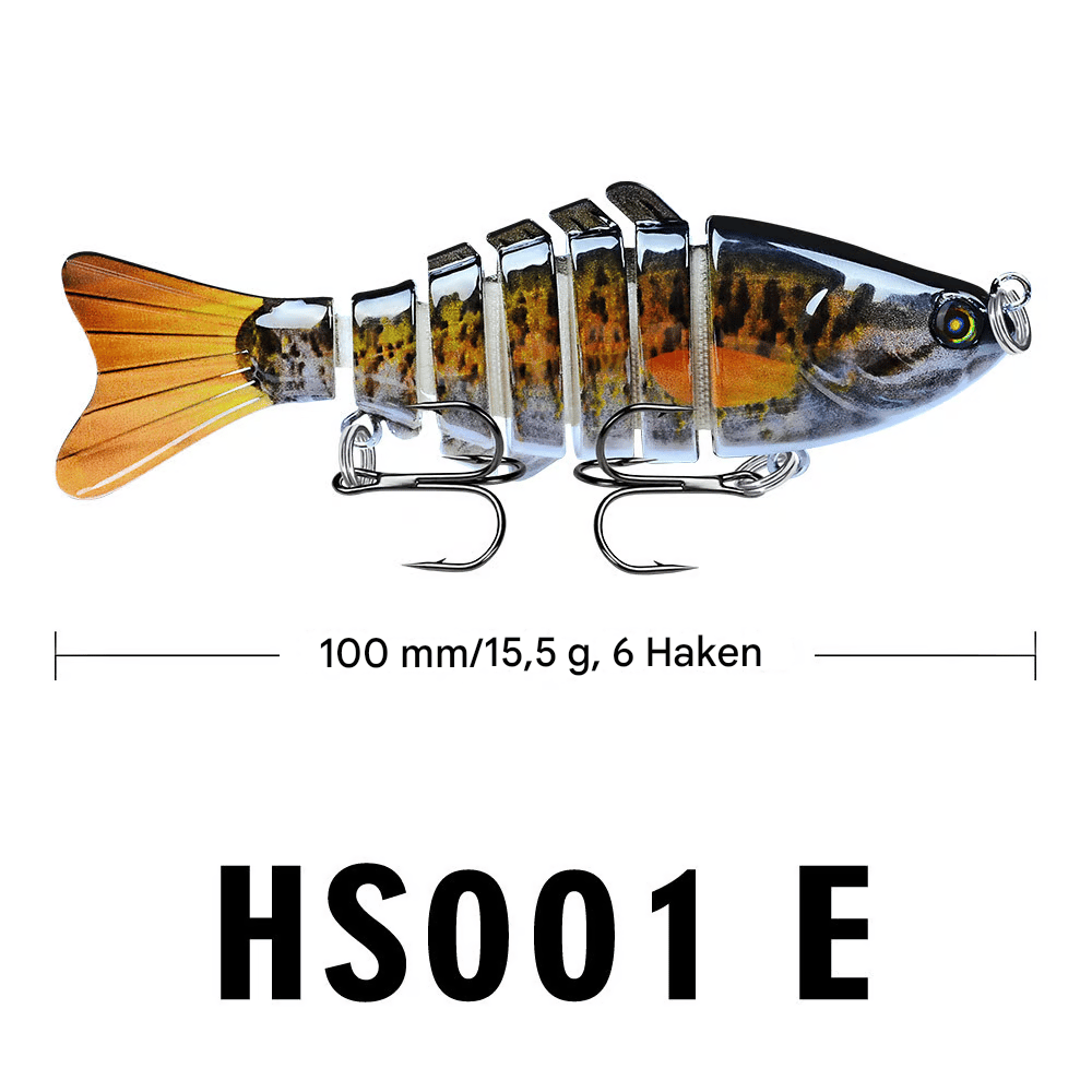 Bionic swimbait - Geschikt voor alle viswateren Zorenza