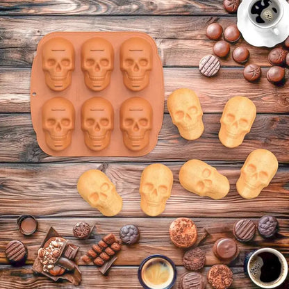 3D schedel taartvorm – Maak griezelig lekkere Halloweencakes