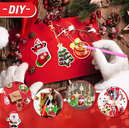 Sleutelhanger Set met strass – Laat hun verbeelding stralen