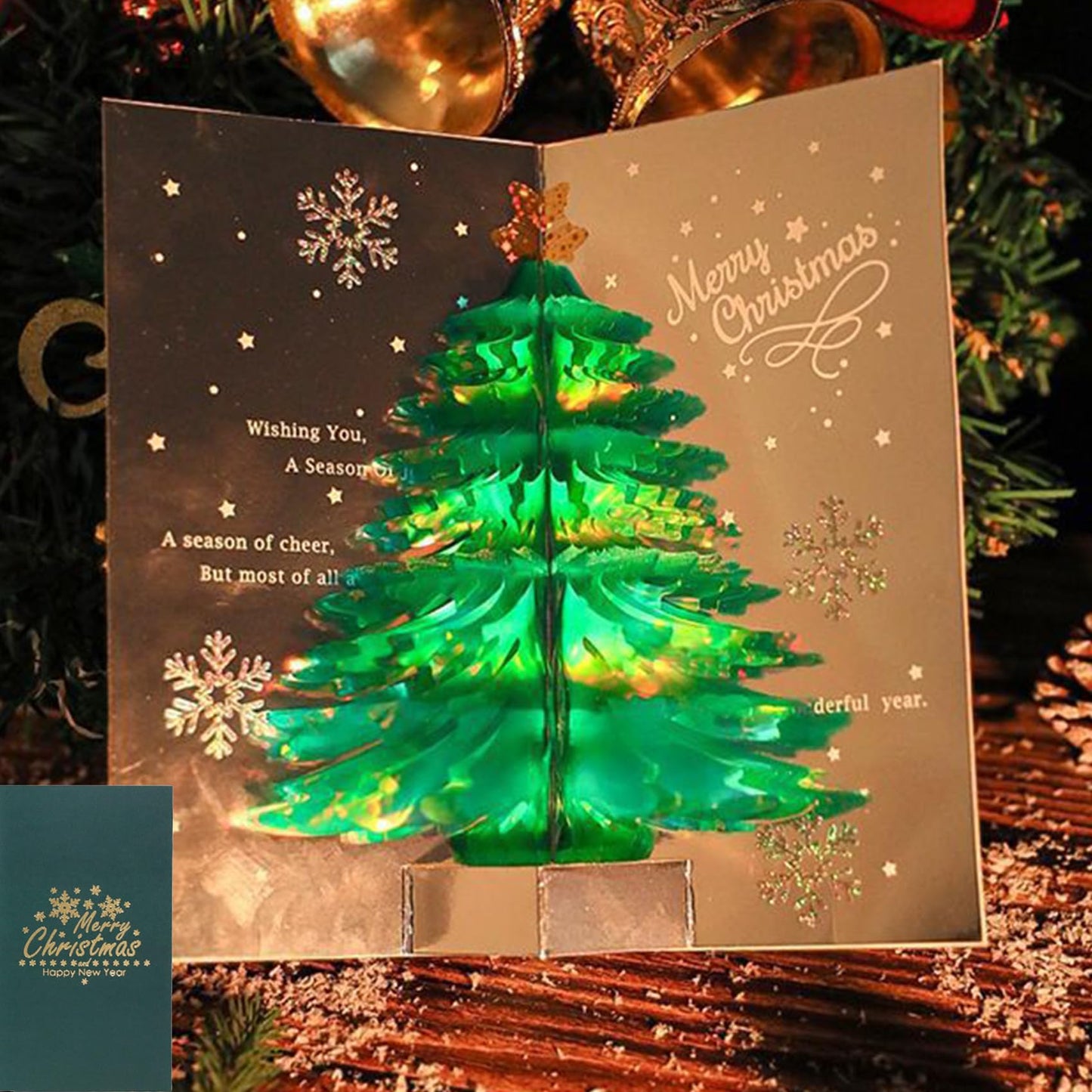 3D kerstkaart