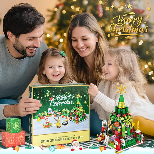 Bouwblok adventskalender — 24 dagen vol bouw- en speelplezier