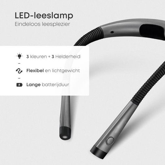 Draagbare LED Neklamp voor Lezen en Klussen