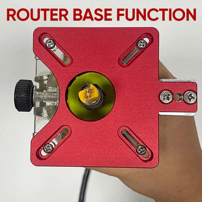 3-in-1 freesbasis — maximale controle bij houtbewerking