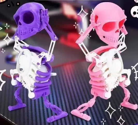 Koop 1, krijg 1 gratis | Dansende 3D schedel – Breng plezier en sfeer overal