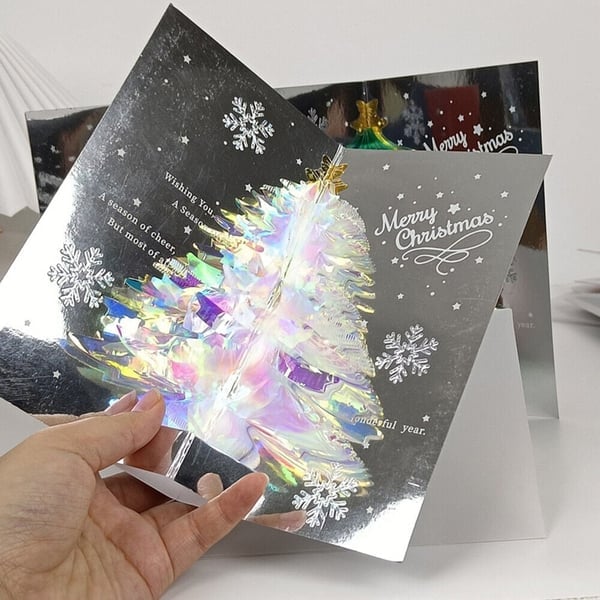 3D kerstkaart