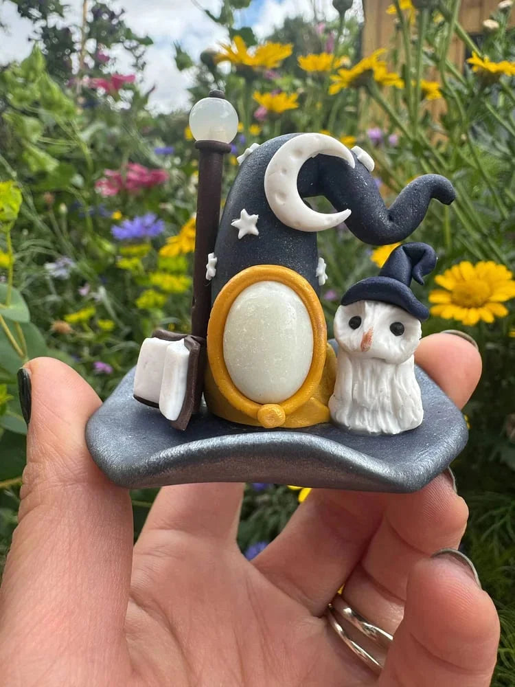 Handgemaakte sculptuur — creëert een magische leefomgeving