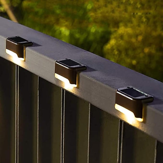 4 Stuks | Solar trapverlichting - weerbestendige verlichting voor veilige buitenruimtes