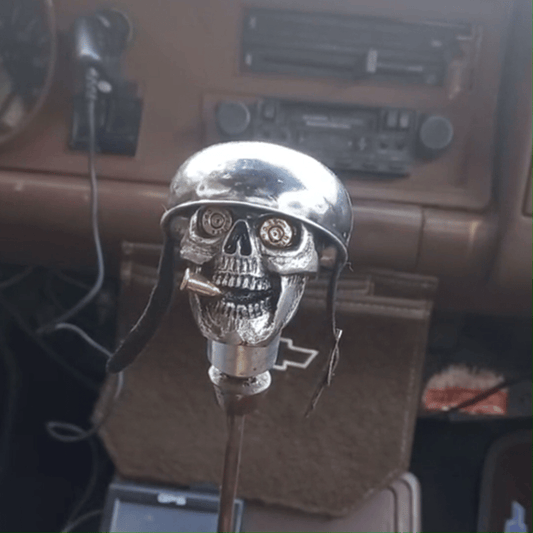 Skull Soldiers versnellingspookknop van chroomlegering