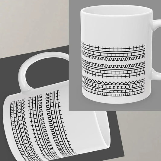Keramische Koffiebeker – Verborgen Grappige Tekst met Ergonomisch Handvat