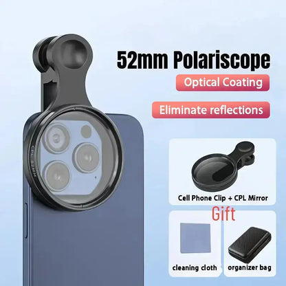 Smartphone CPL-lens — prachtige kleuren zonder reflecties