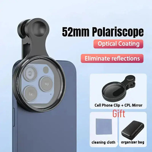 Smartphone CPL-lens — prachtige kleuren zonder reflecties