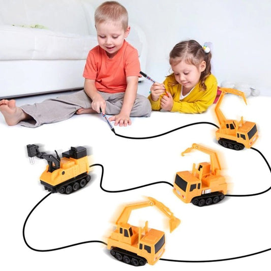 Magnetisch lijnvolgspeelgoed voor creatief spelen en leren