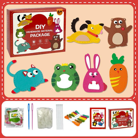 DIY-naaiset voor kinderen – Creatief knutselen met schattige dierenfiguren