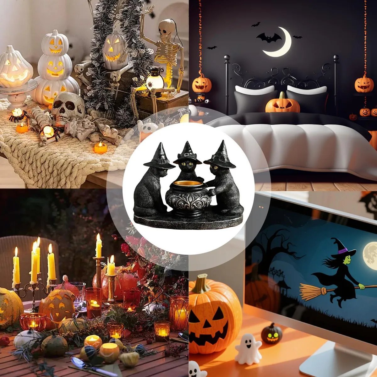 Kandelaars – mystieke sfeer voor Halloween