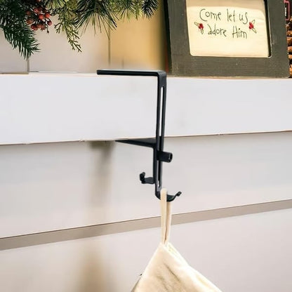 2-in-1 decoratieve openhaardhaak – Praktisch voor kerstsokken en decoraties set van 2