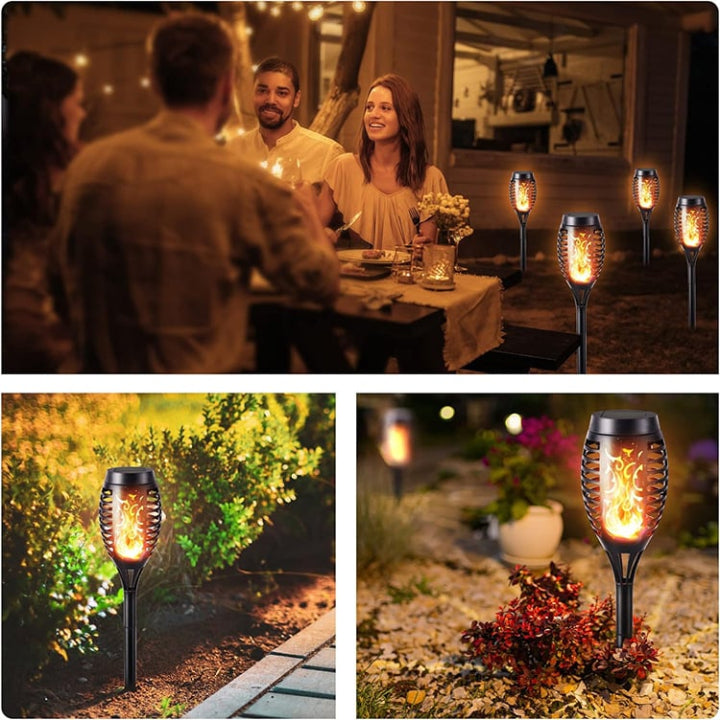 🏆Flash Sale⚡ 50K+ Solar Powered Fire Flame Design Garden Light Mivoza Deutschland