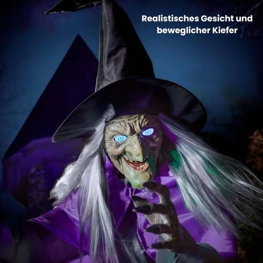 Griezelige zwevende heks – Maak je Halloween onweerstaanbaar spannend