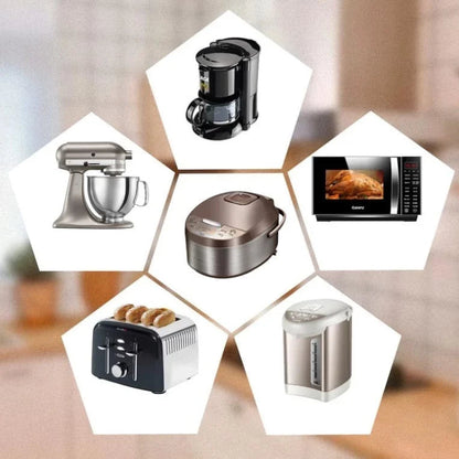 Kabelhouders voor de keuken — geen kabelchaos meer (12 stuks)