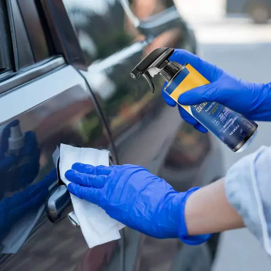 Waterloze autospray – Reinigt, polijst en beschermt in één stap