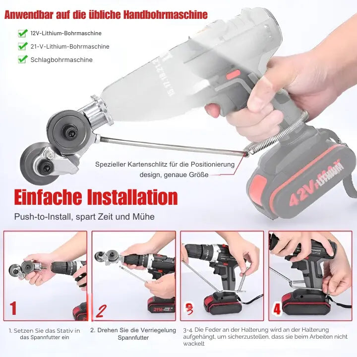 Elektrischer Universal-Metallschneider Mivoza Deutschland