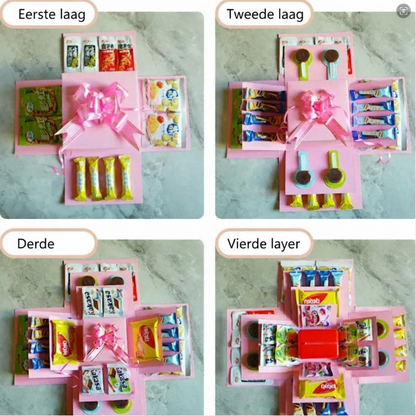 Verrassingsdoos 5-laags – Maak van elk cadeau een warme, persoonlijke herinnering