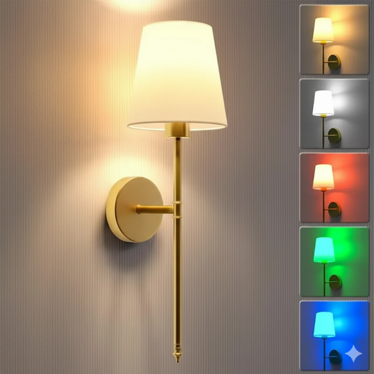 Draadloze Aura wandlamp — geen kabels, alleen sfeerverlichting