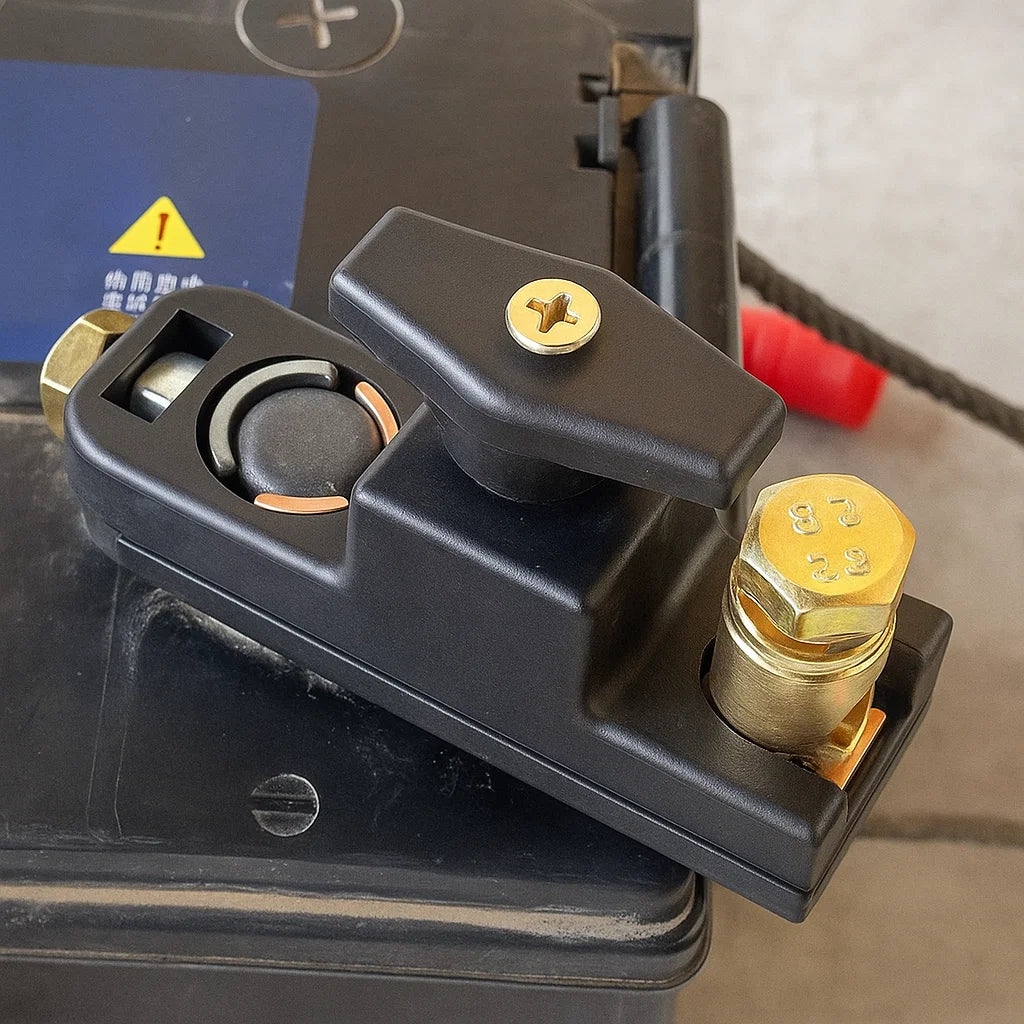 Accuschakelaar – Voorkom lege batterijen met één draai