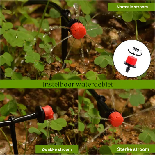 Slimme plantenbewatering – Druppelsysteem voor tuin & pot (100 stuks)