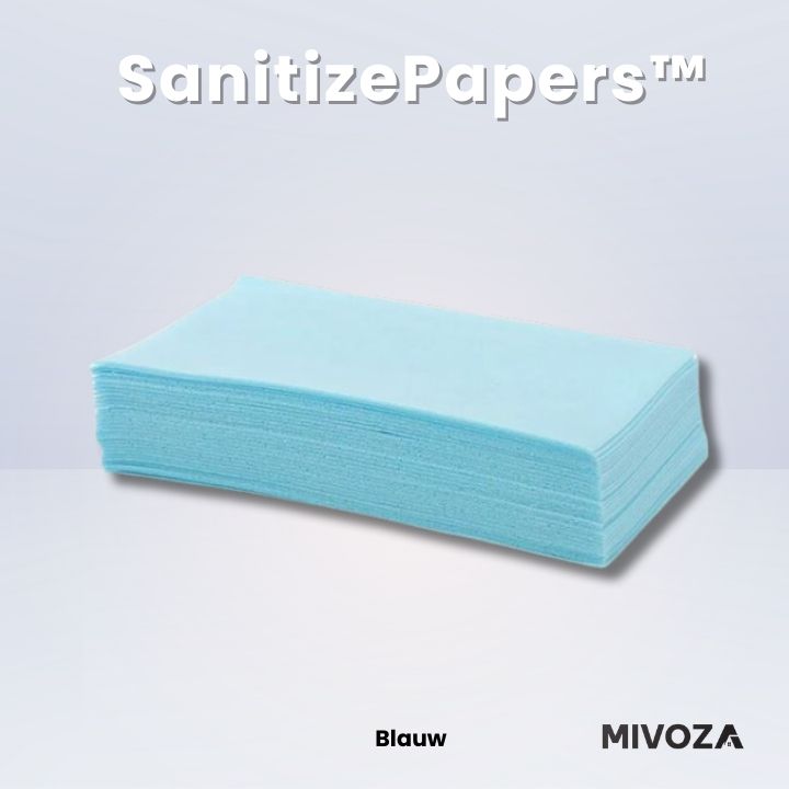 1+1 Gratis SanitizePapers™ Gemakkelijk een schoner en frisser huis!