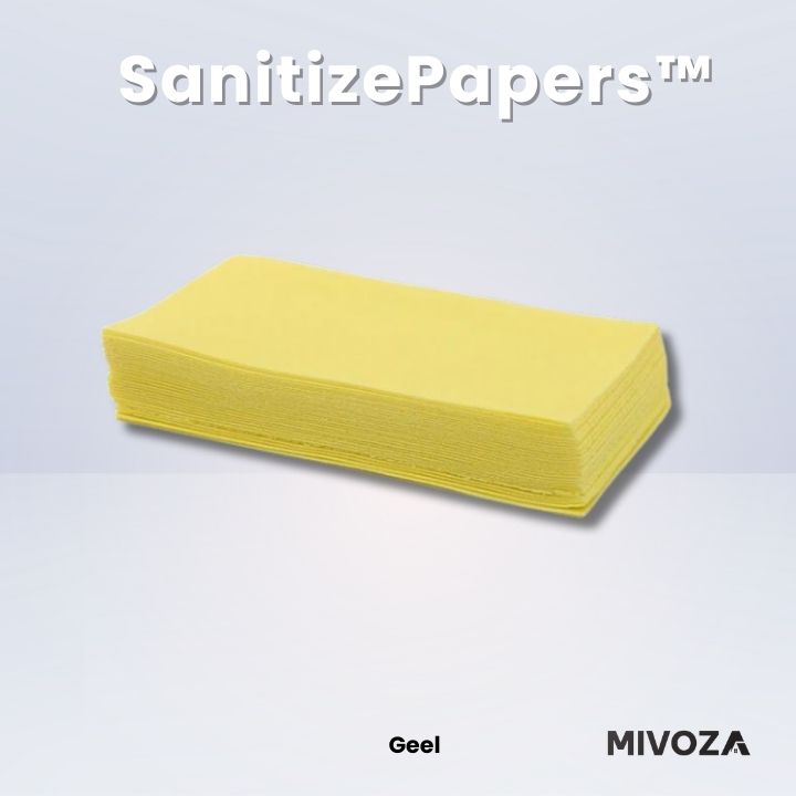 1+1 Gratis SanitizePapers™ Gemakkelijk een schoner en frisser huis!