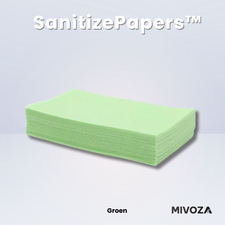 1+1 Gratis SanitizePapers™ Gemakkelijk een schoner en frisser huis!