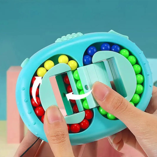 Draaiende bonen fidget puzzel — bevordert logica & kleurperceptie