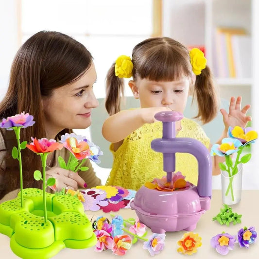 Doe-het-zelf bloemboeket set — stimuleert de creativiteit en verbeelding van kinderen