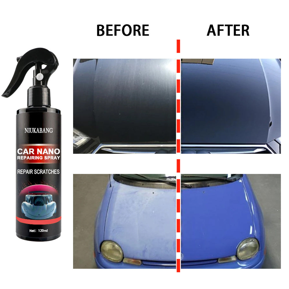 Beschermende spray — directe glans en vlekkeloze verzorging