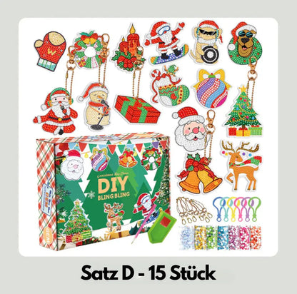 Sleutelhanger Set met strass – Laat hun verbeelding stralen