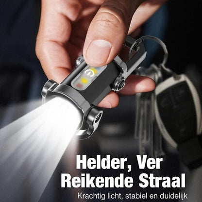 Sleutelhanger zaklamp — perfect voor autopech en noodsituaties