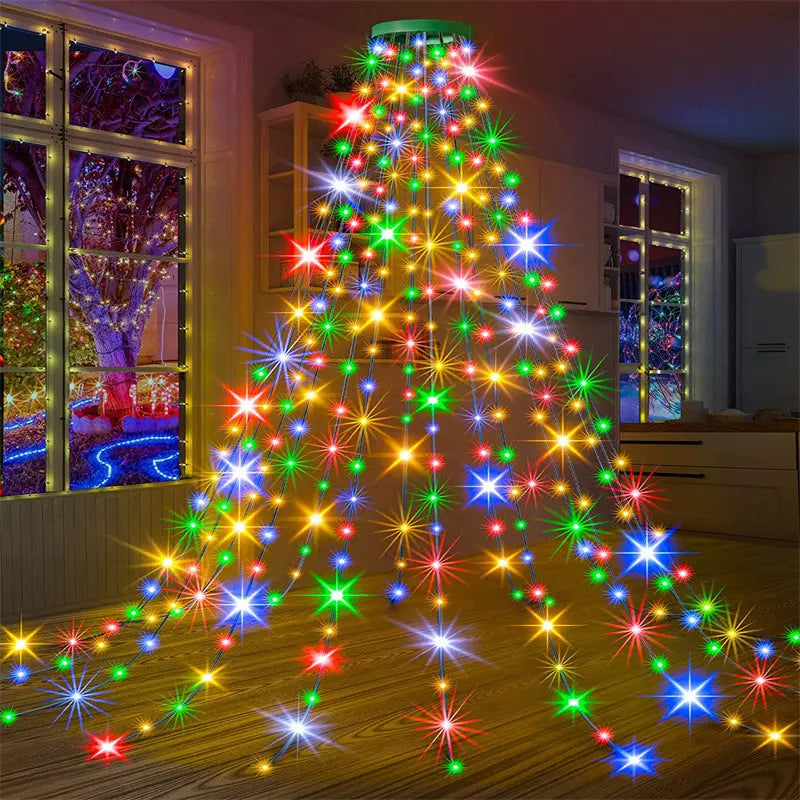 Watervalverlichting – Maak je kerstboom magisch en sfeervol