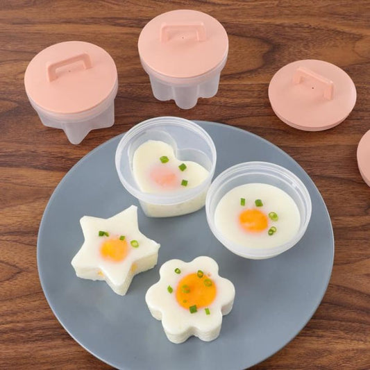 Eivorm set — ontbijt met vreugde en stijl 4-delige set