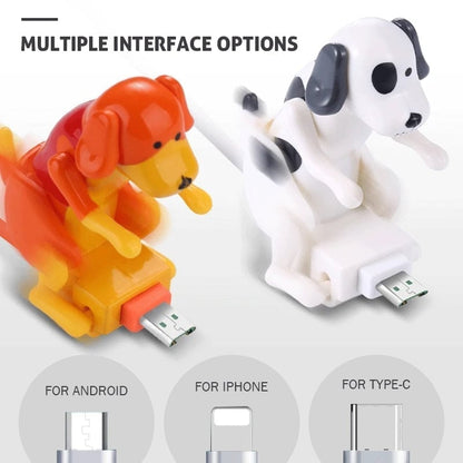 Grappige honden oplaadkabel