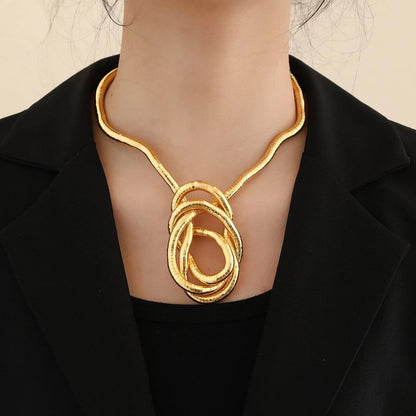 Vormbare slangketting – draag als ketting, armband of riemdetail