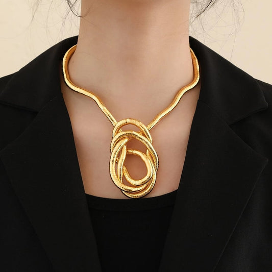 Vormbare slangketting – draag als ketting, armband of riemdetail